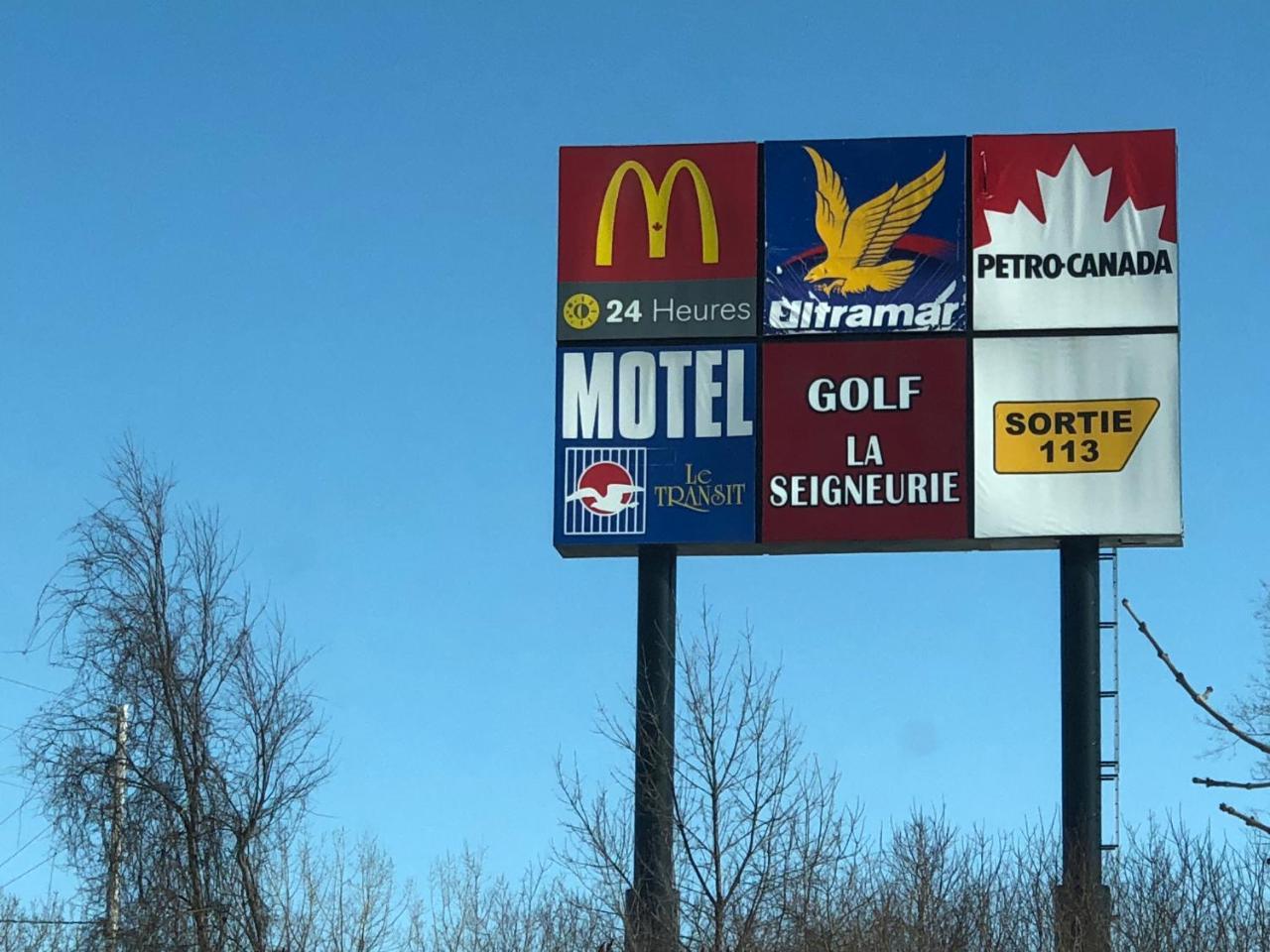 Motel Le Transit Mont-Saint-Hilaire Buitenkant foto